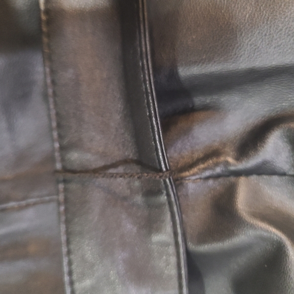 ALICE + OLIVIA 🏷️NWT 'Ivette' Lambskin Leather High Waist Pants Ankle Ties Sz10 - Picture 6 of 16